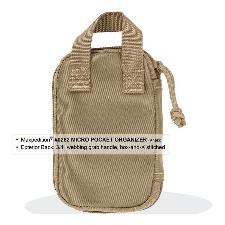 Micro Pocket Organizer - Schwarz