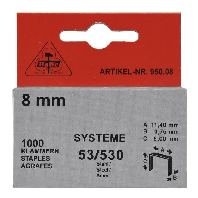 Image of Klammern für Hawe System 53 - Grau - bei Hauptner.ch