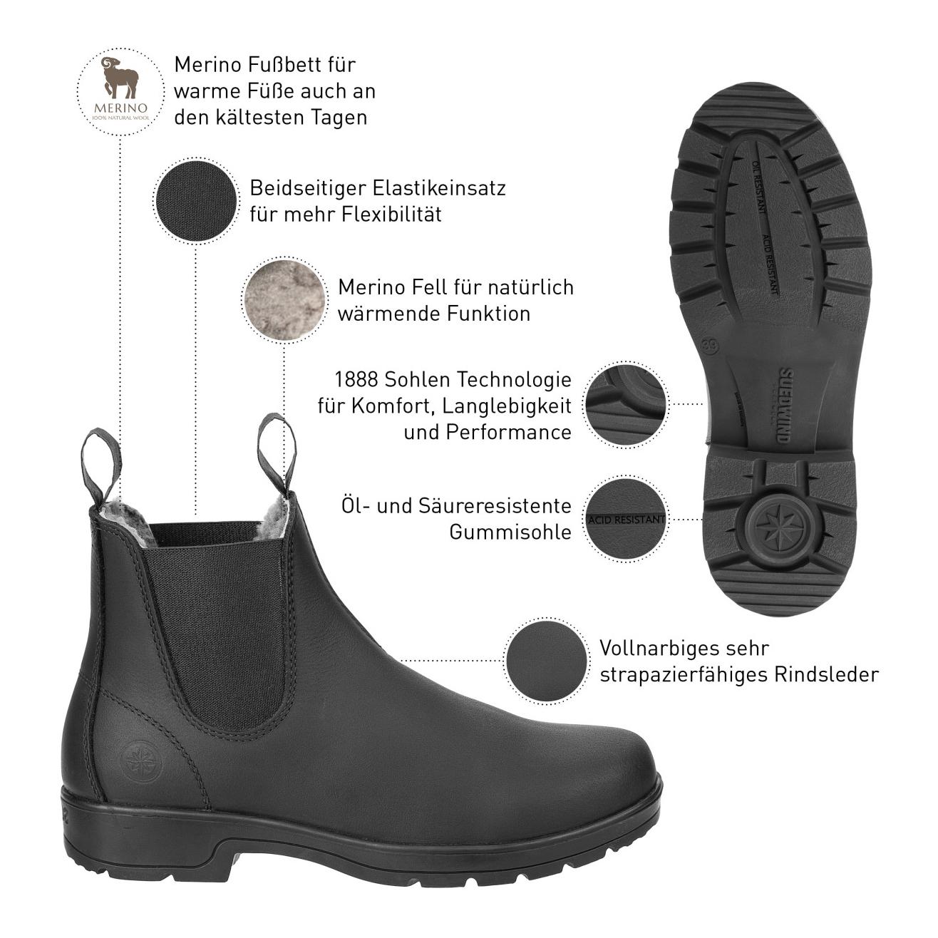 Winter Stall- & Arbeitsschuh 1888 Australian Merino