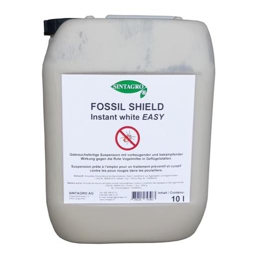 Fossil Shield Instant White Easy - gegen Rote Vogelmilbe beim Geflügel