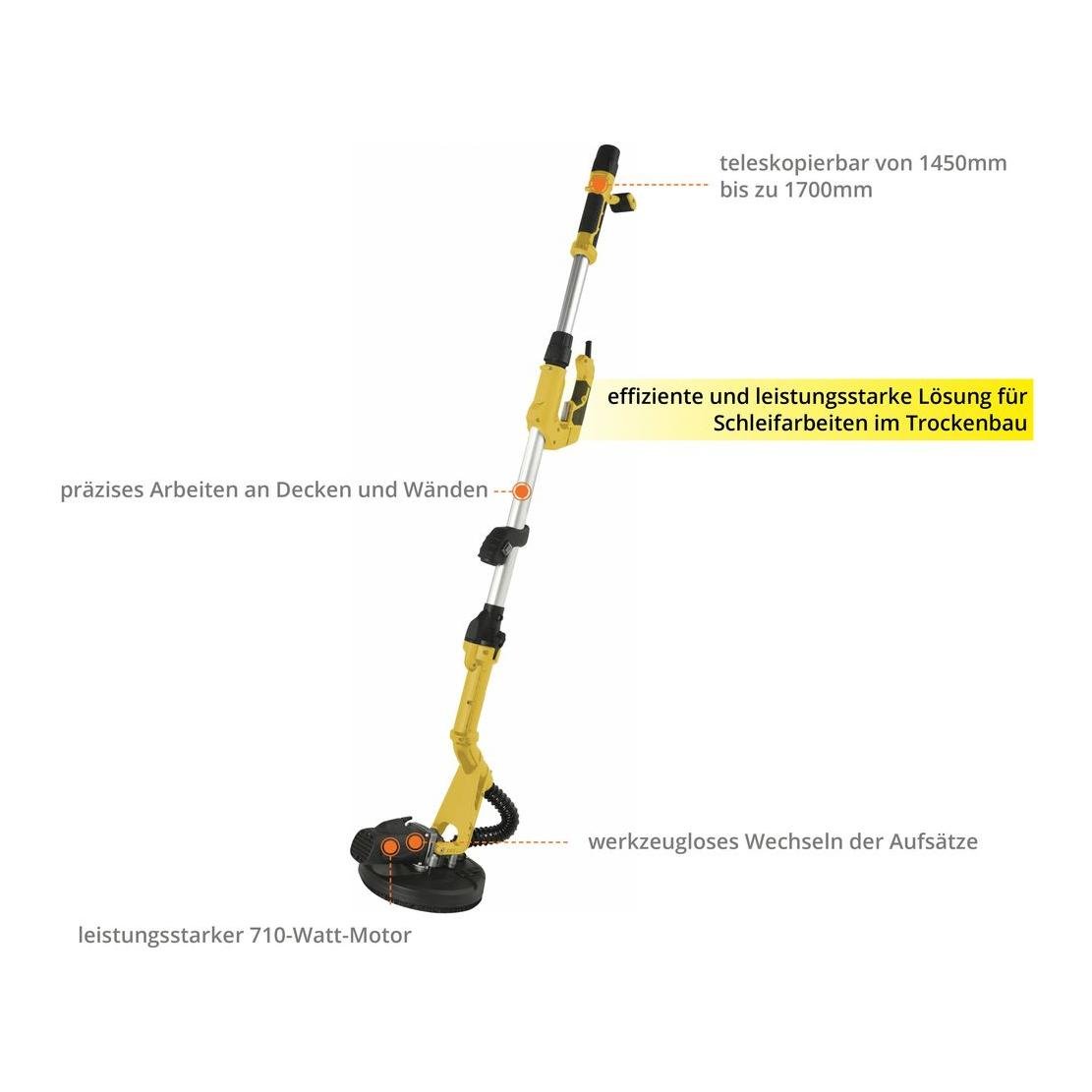 Trockenbauschleifer GTBS 710