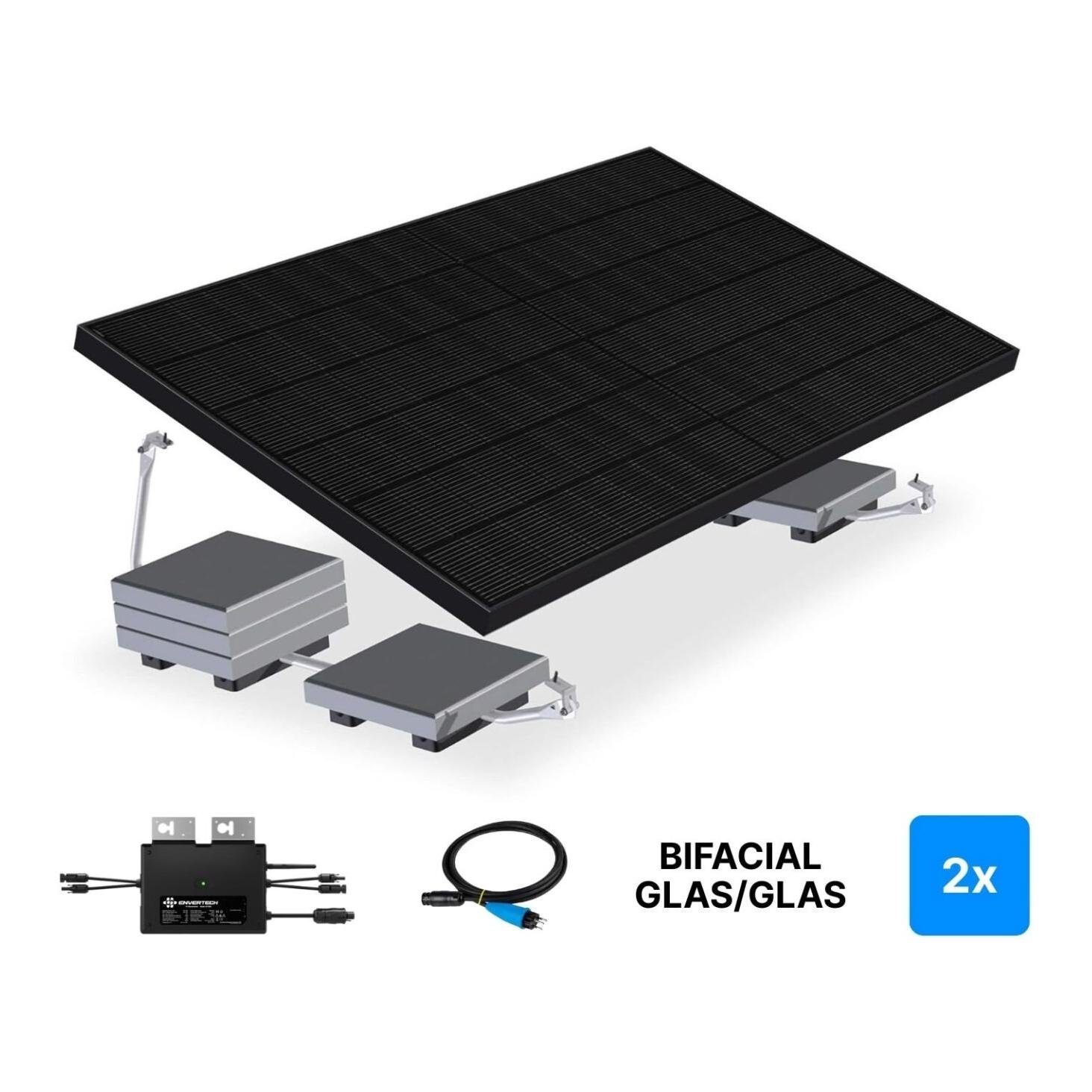 LightMate Stand - Centrale électrique de balcon à poser