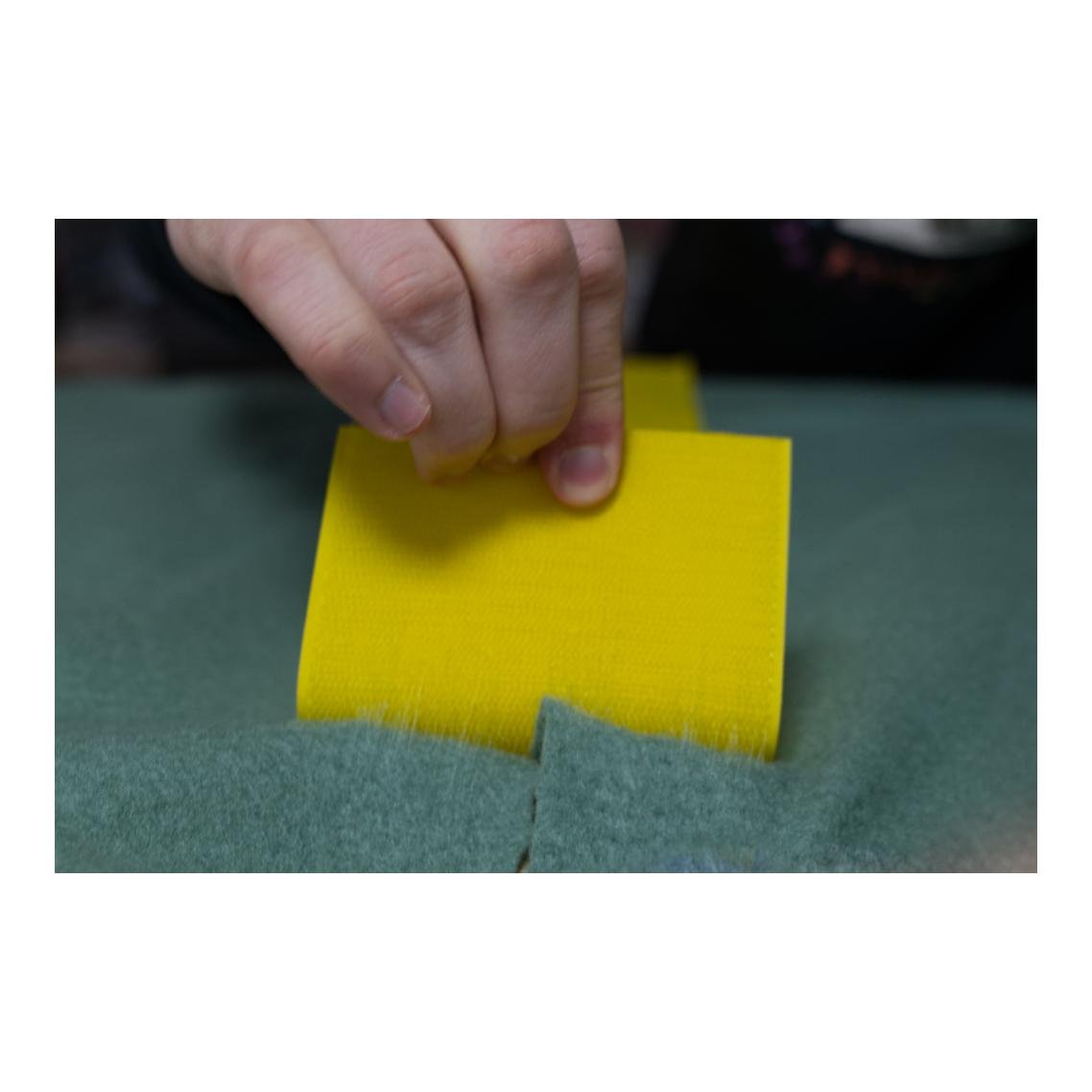 Hauptner Bande velcro pour paillis de paille et paillis de foin