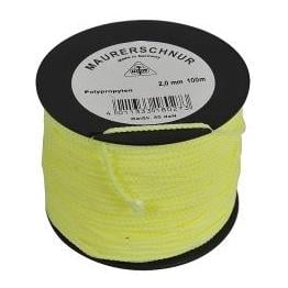 Cordeau de maçon PP- jaune clair