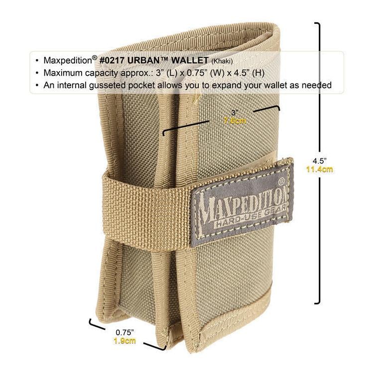 Urban Brieftasche - Schwarz