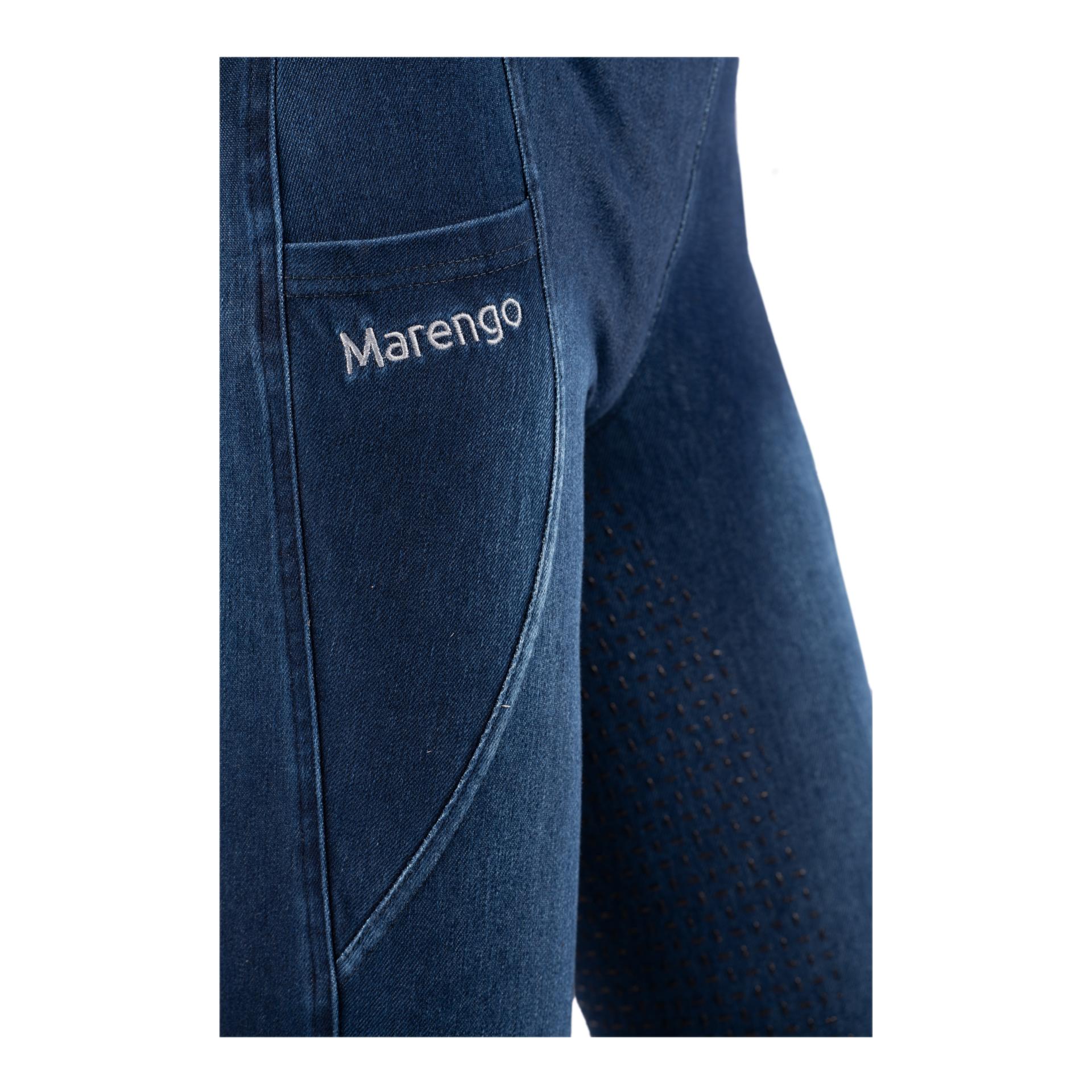 Reitleggings Jeans Fullgrip Damen