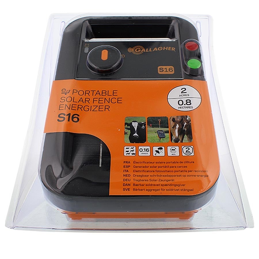 Électrificateur solaire S16 – batterie incl.