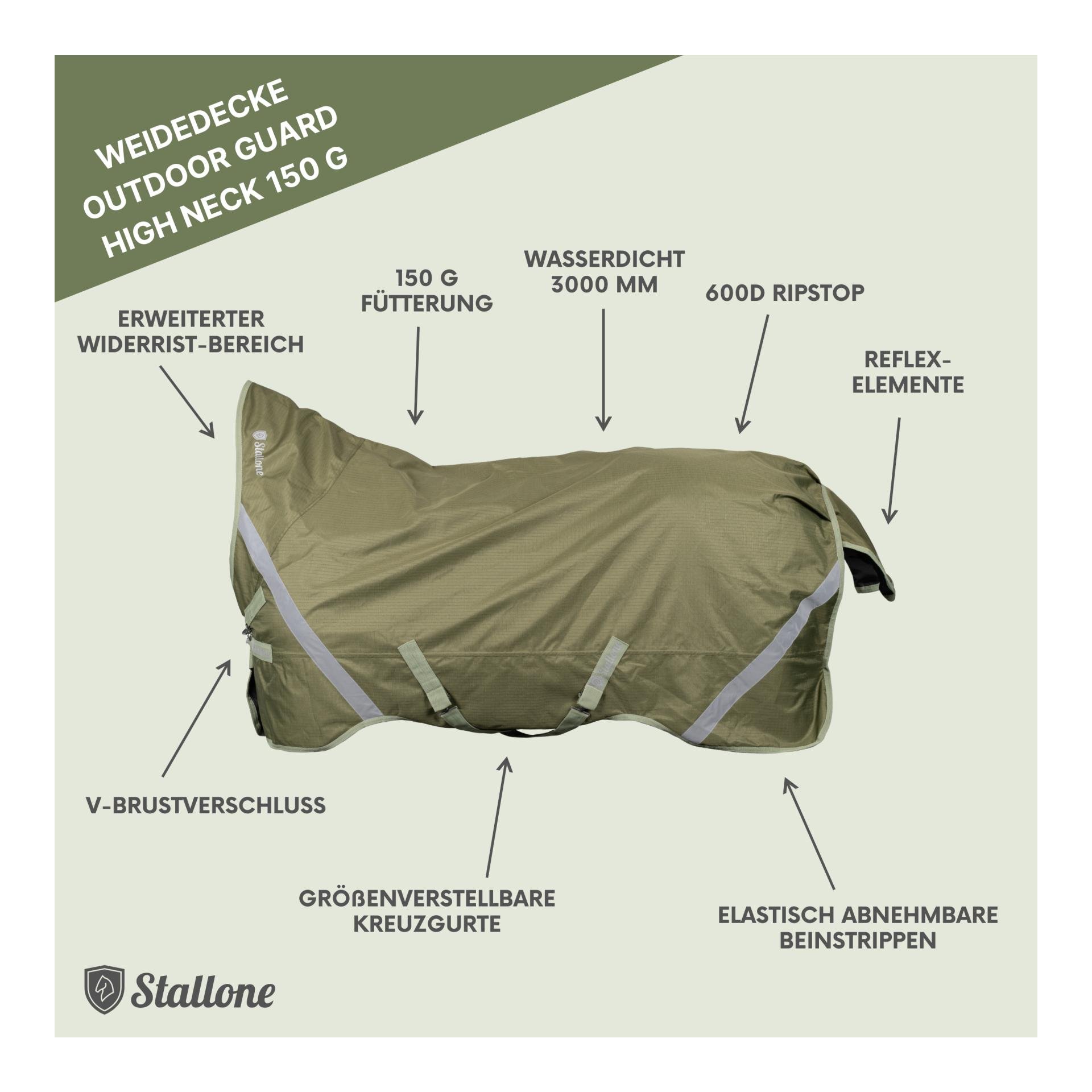 Regendecke Outdoor Guard High Neck