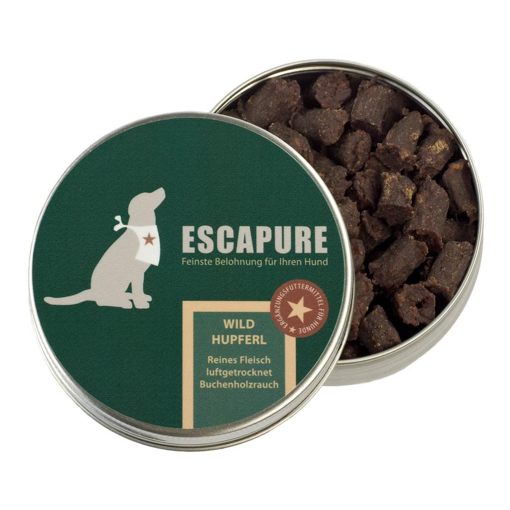 Image of ESCAPURE Hupferldose Hundesnacks mit Wild 50 g bei Hauptner.ch