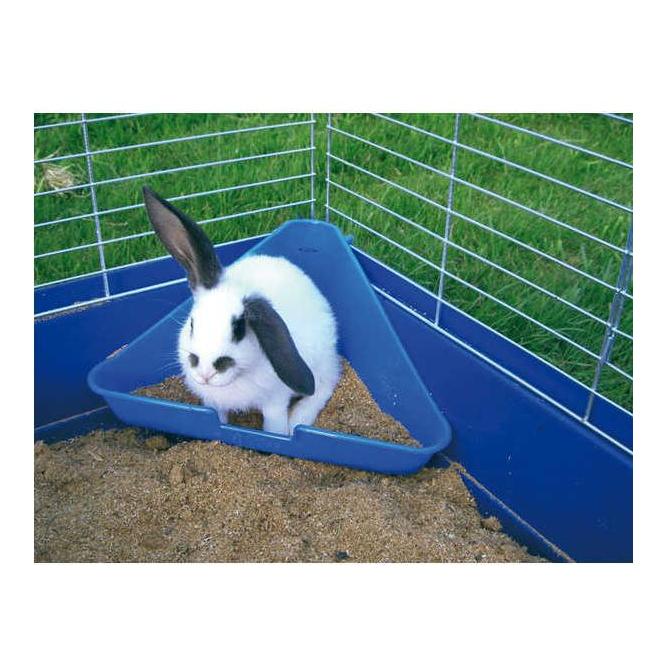 Ecktoilette für Nagerkäfige