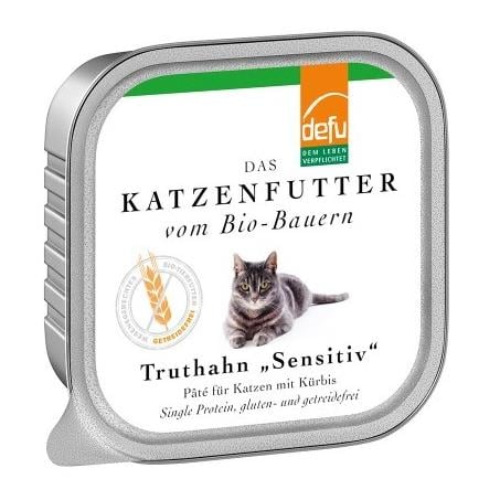 Image of defu Bio-Nassfutter Truthahn - für Katze bei Hauptner.ch