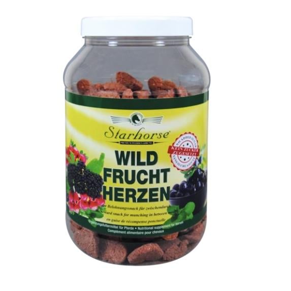 Image of Starhorse Leckerli Wildfrucht-Herzen bei Hauptner.ch