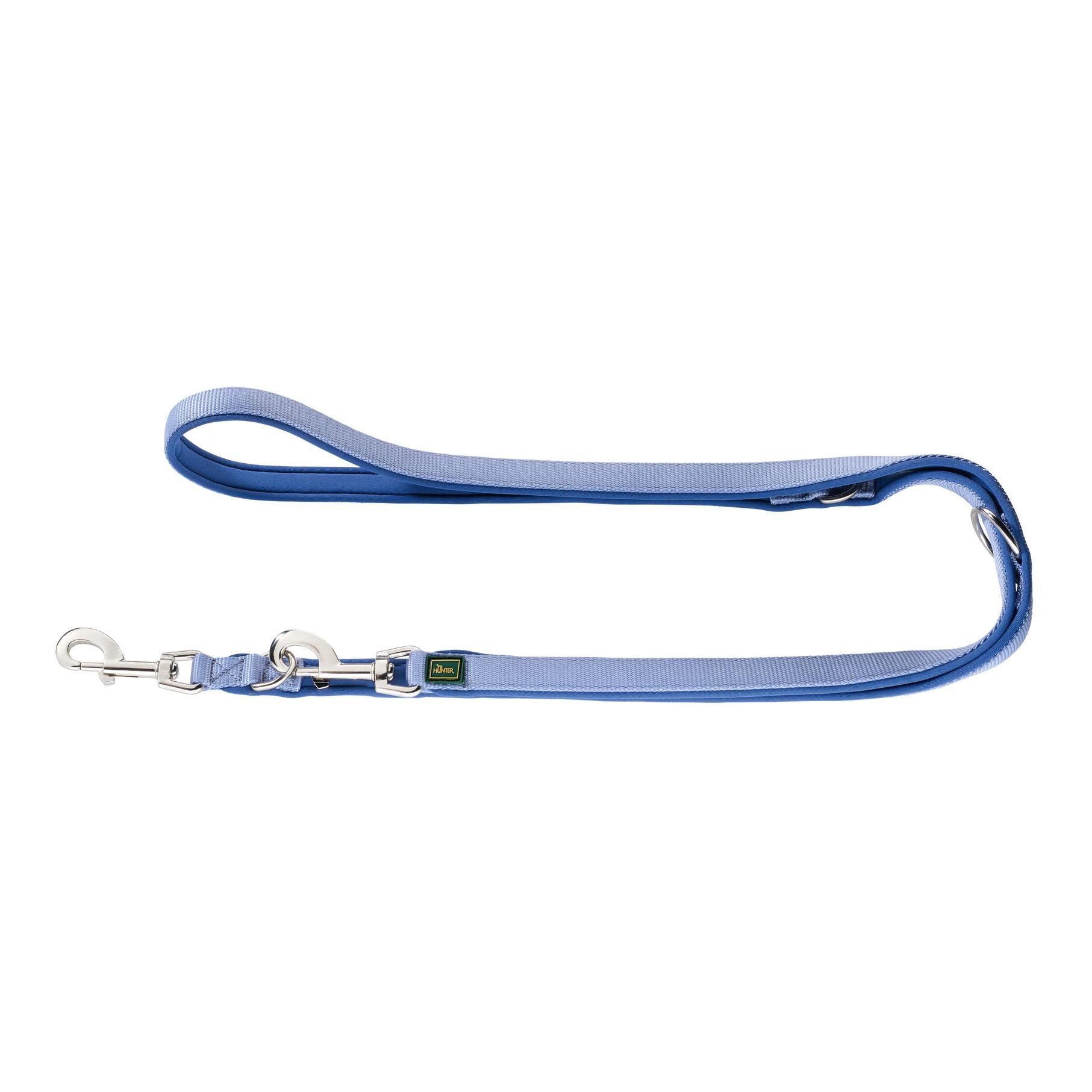 Image of Hunter Verstellbare Führleine Neopren/Nylon - blau bei Hauptner.ch