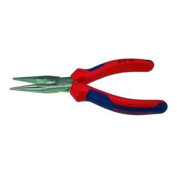 Image of Hawe Flachrundzange Knipex gerade Form - Rot/Blau - bei Hauptner.ch