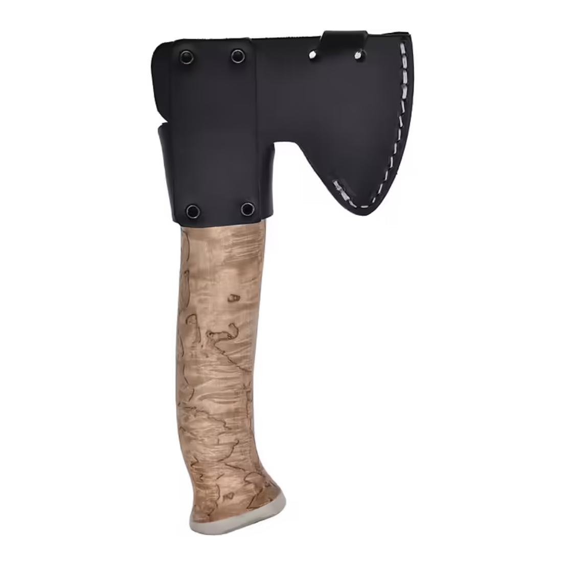 Unna Aksu - Natur - Jagdaxt mit Lederscheide