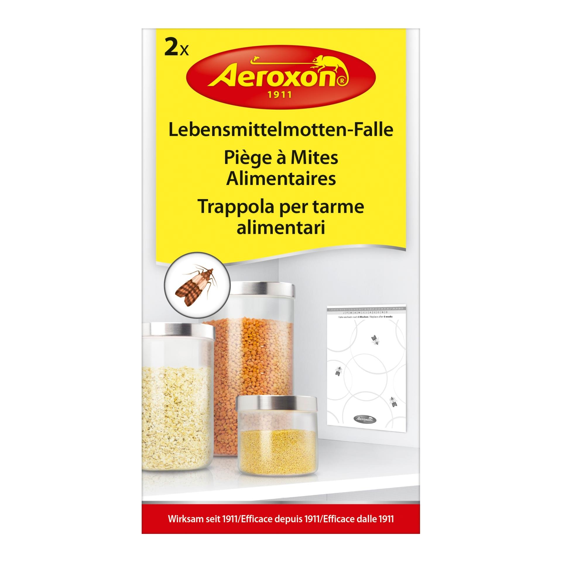 Image of Aeroxon Lebensmittelmotten - Fallen bei Hauptner.ch
