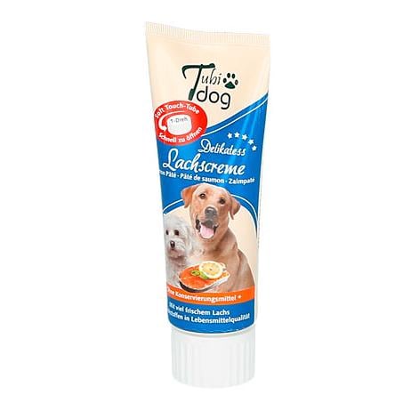 Image of Tubidog Delikatess Lachscreme für Hunde ohne künstliche Zusätze bei Hauptner.ch