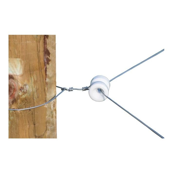 Isolateur d'angle en porcelaine 