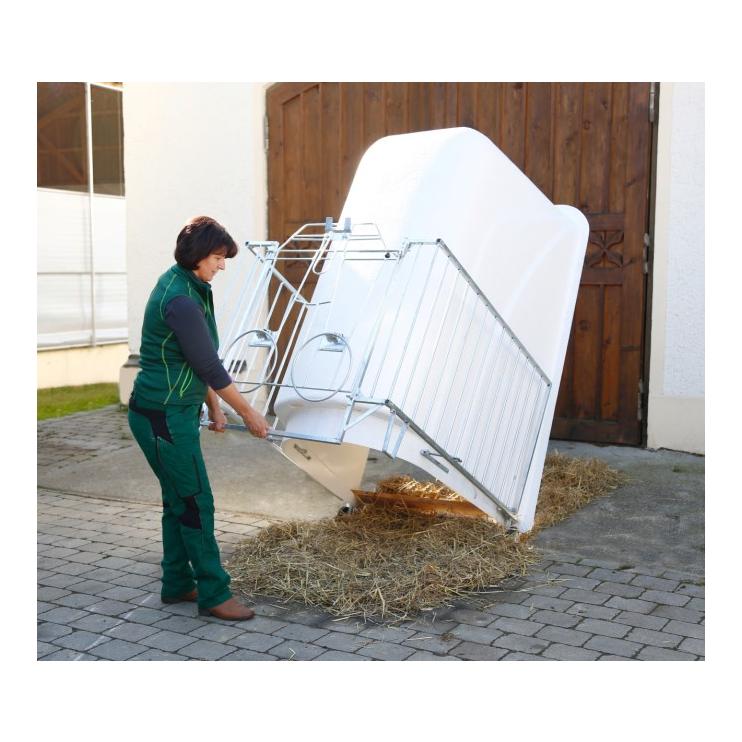 Kerbl Kälberiglu CalfHouse Master Plus ohne Umzäunung Weiss