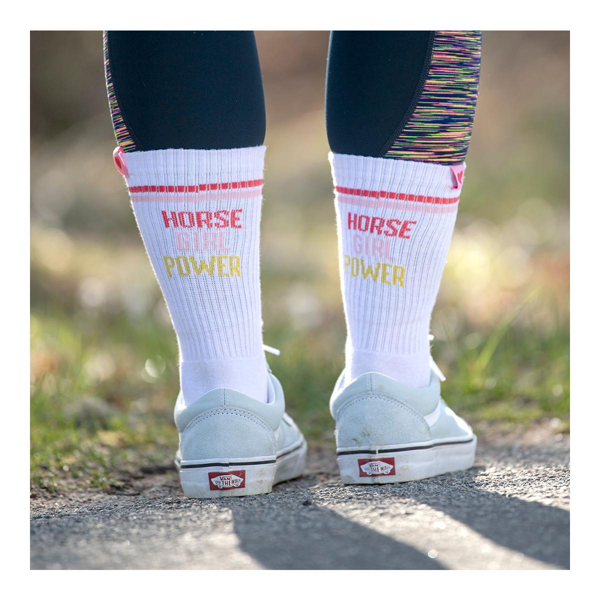 Tennissocken "HORSE GIRL POWER"