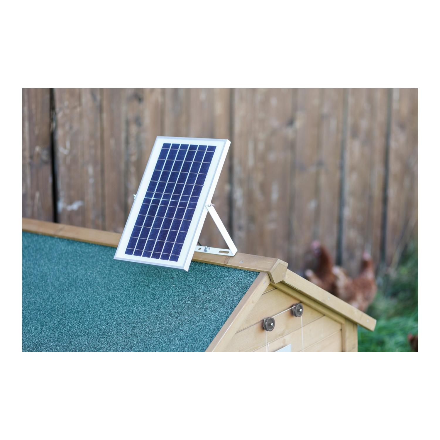 Kerbl Hobbyfarming Solar-Akku-Set für automatische Hühnertür