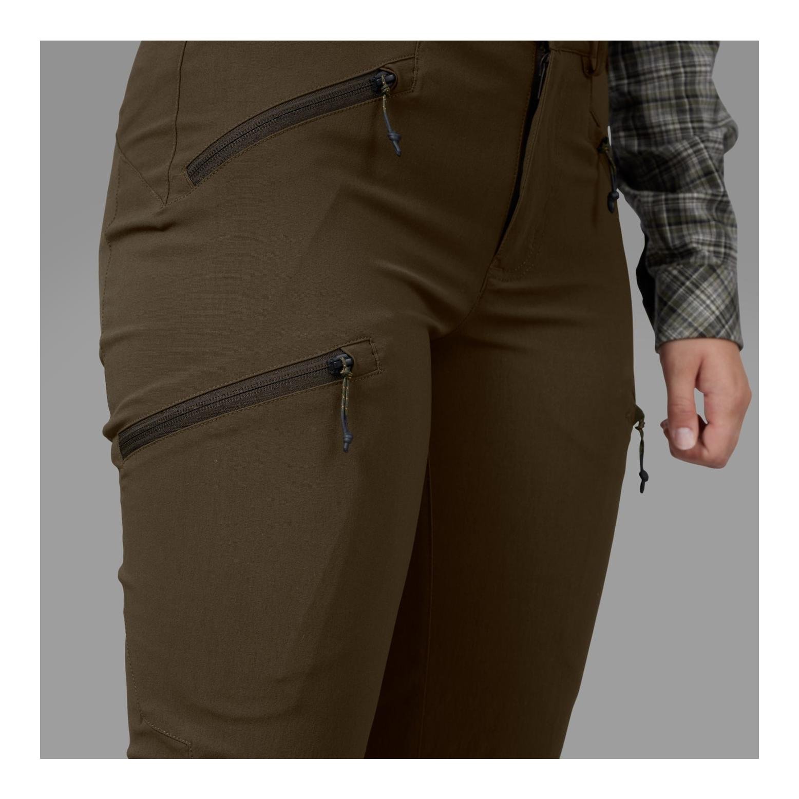 Larch Stretch Hose Women - Pine green