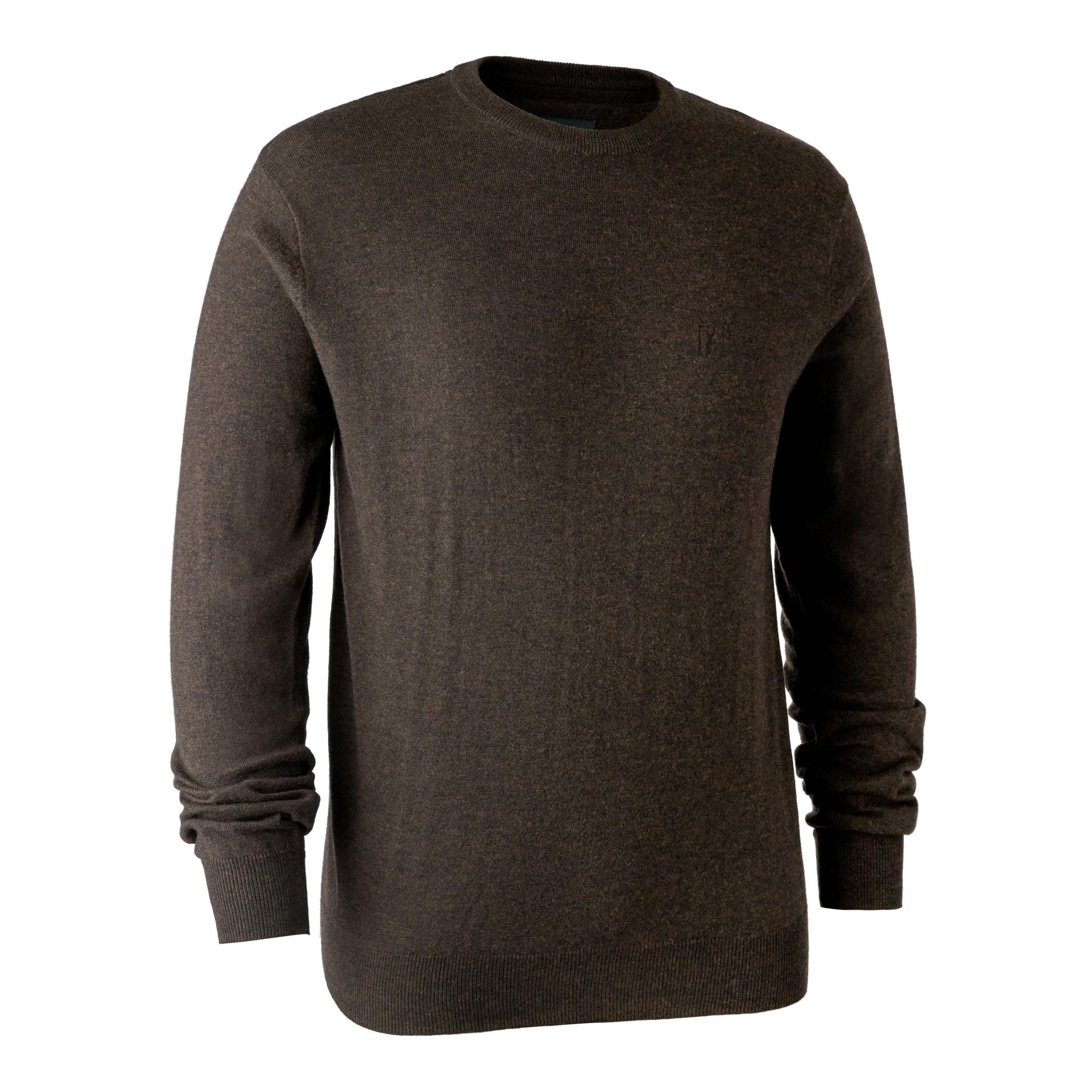 Image of Deerhunter Kingston Pullover mit Rundhals - Dark Elm bei Hauptner.ch