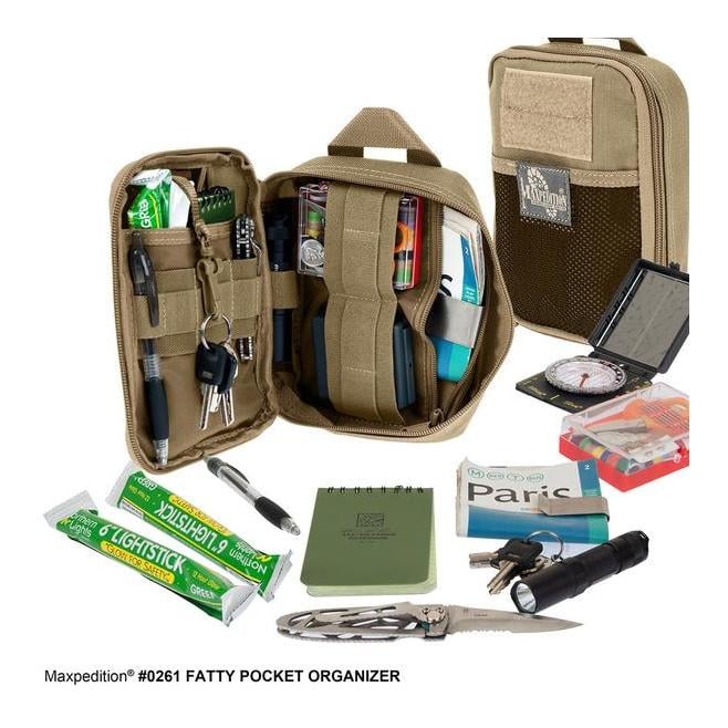 Organiseur de poche Fatty – vert OD