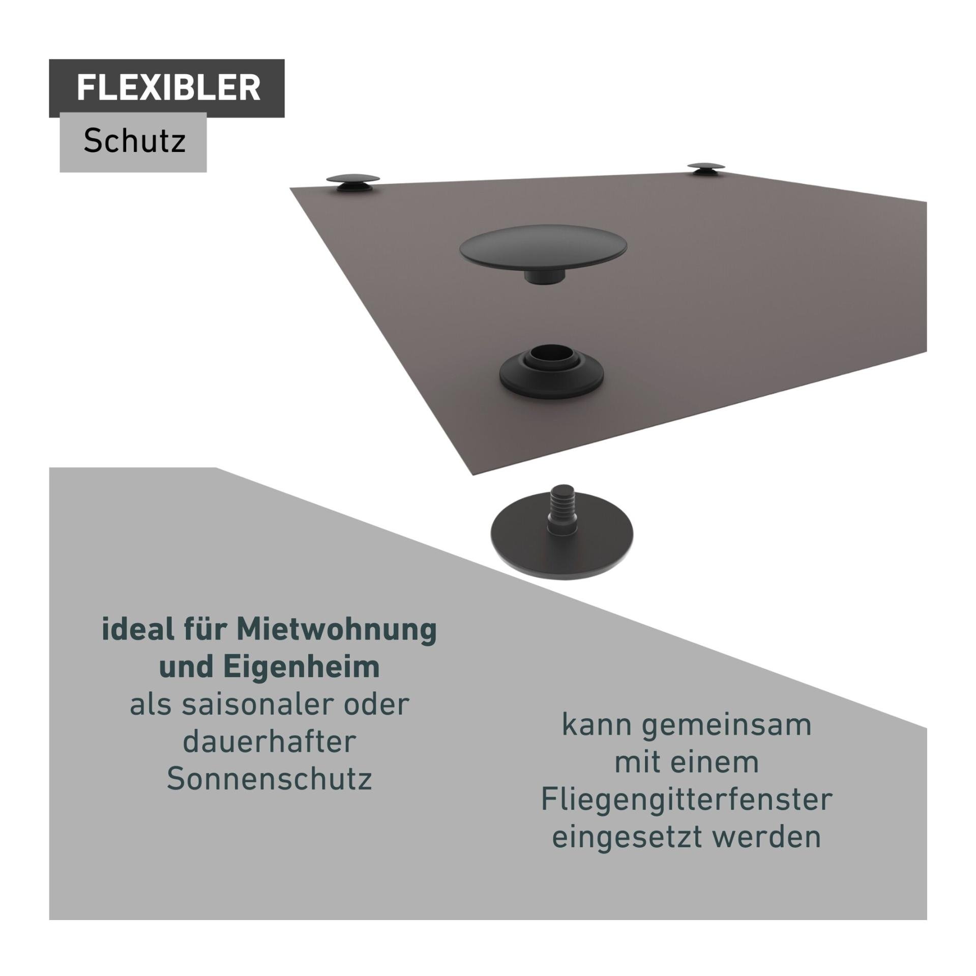 Windhager Protection contre la chaleur - tissu pour fenêtres