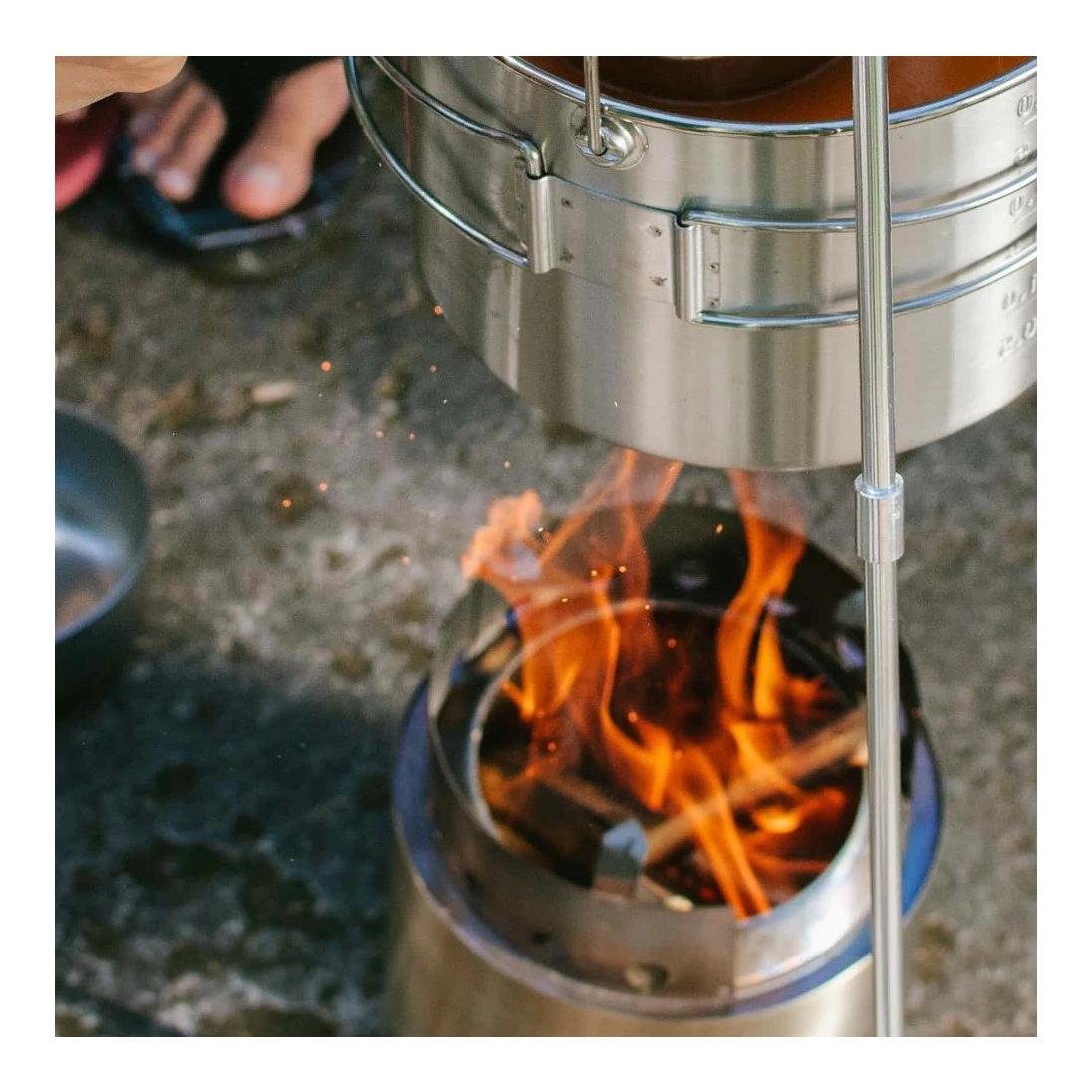 Campfire & 2 Pot Set Kombi