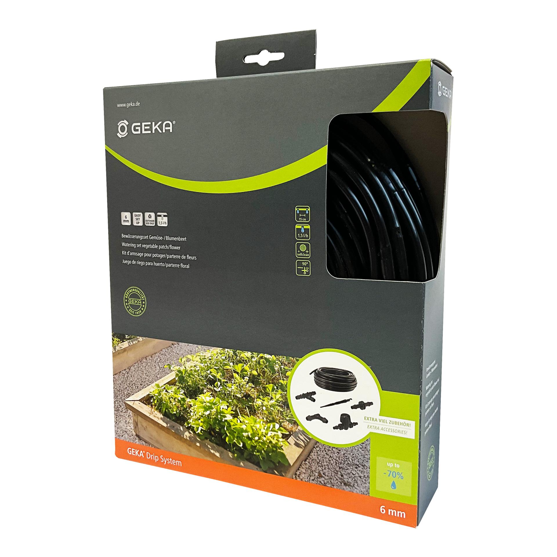 Drip-Set Bewässerung Gemüse und Blumenbeete