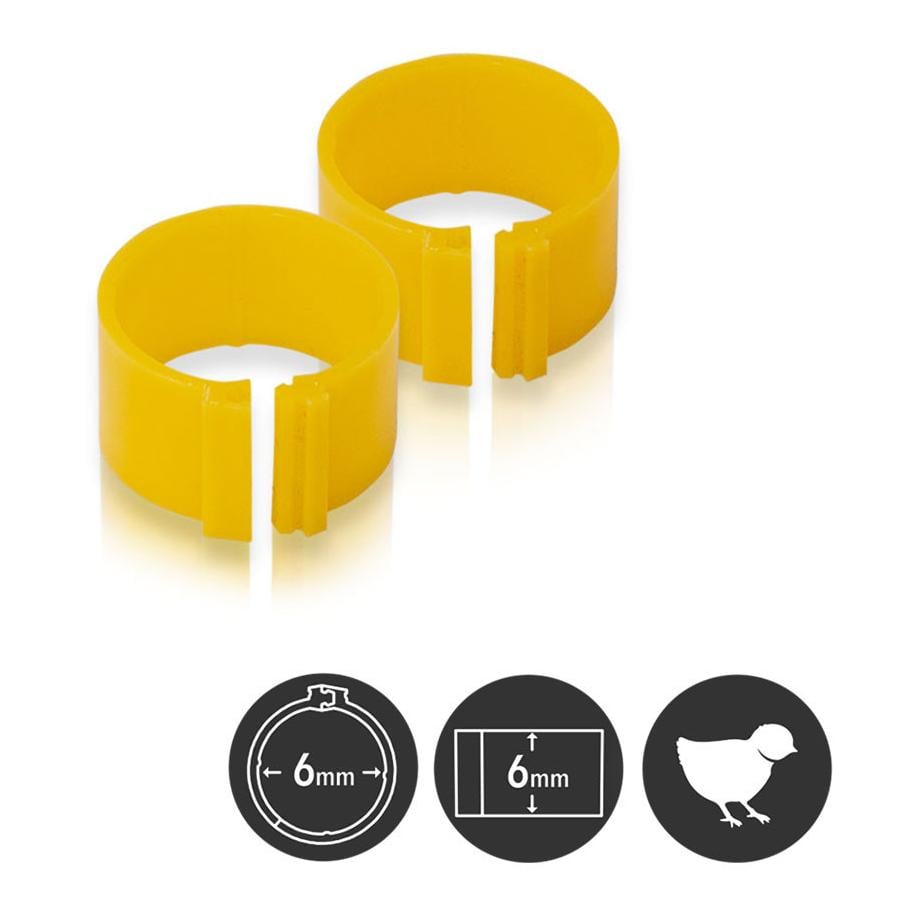 Hühnerfussringe 25 Stk.