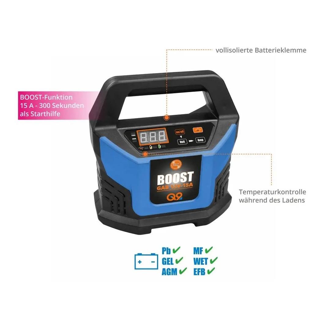 Güde Automatik Batterielader GAB 12V-15A