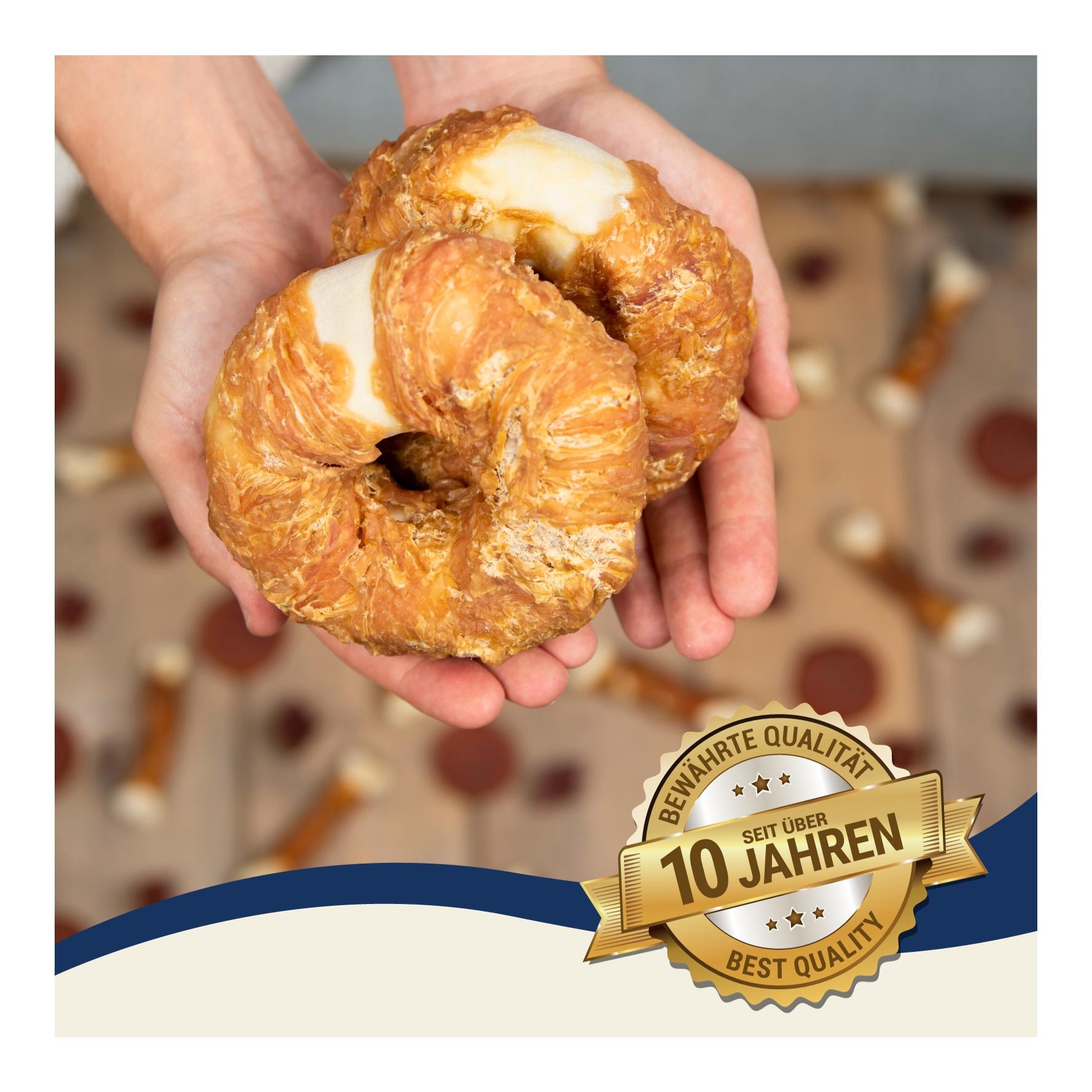 Kauringe mit Hühnerbruststreifen