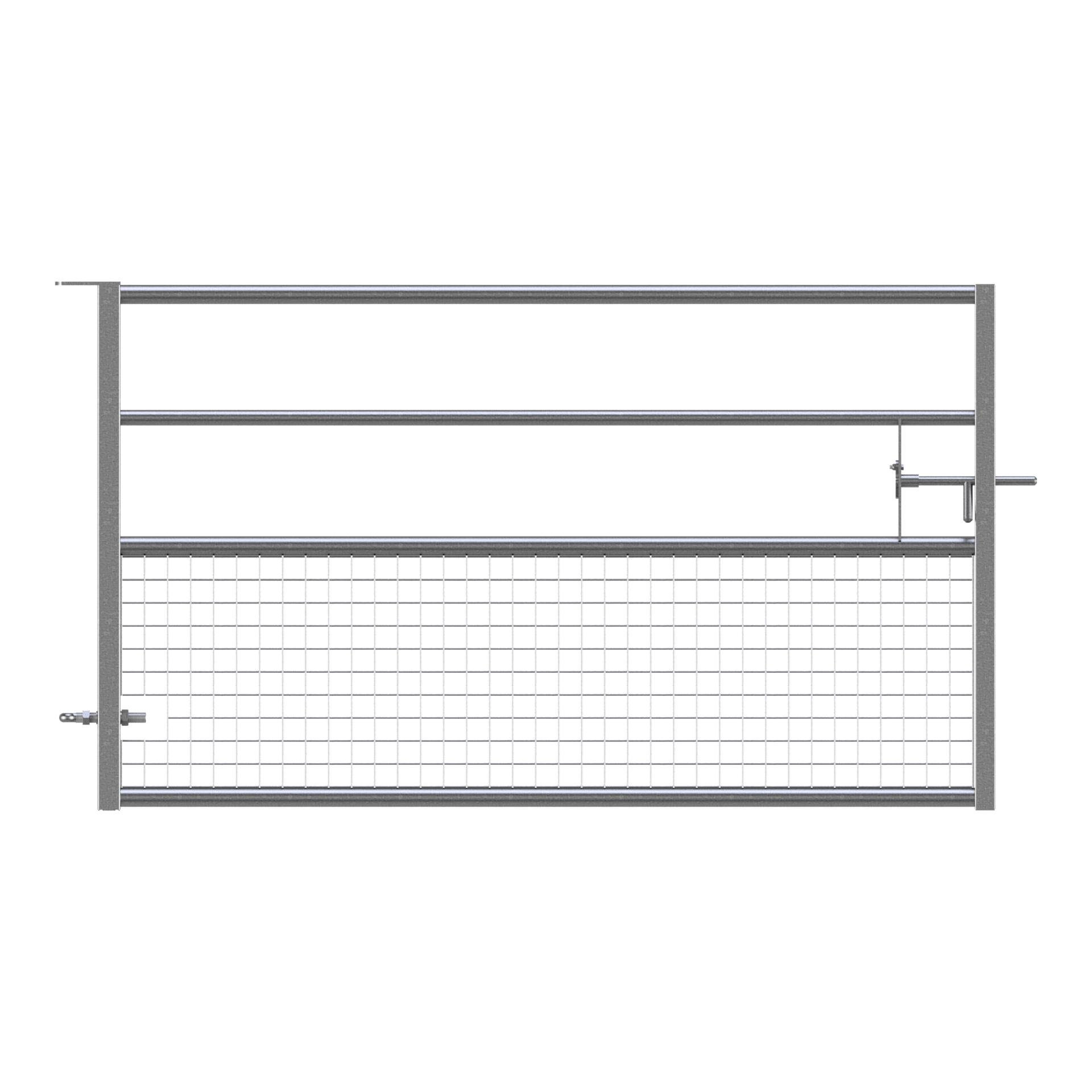 Weidezauntor - mit Gitter - Höhe 1.14 m