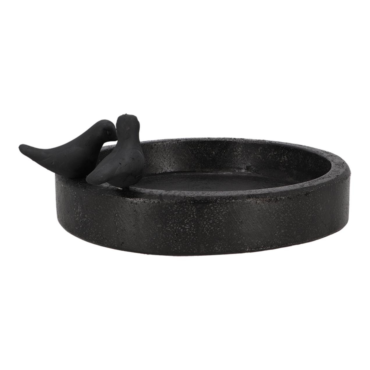 Vogeltränke Terrazzo rund