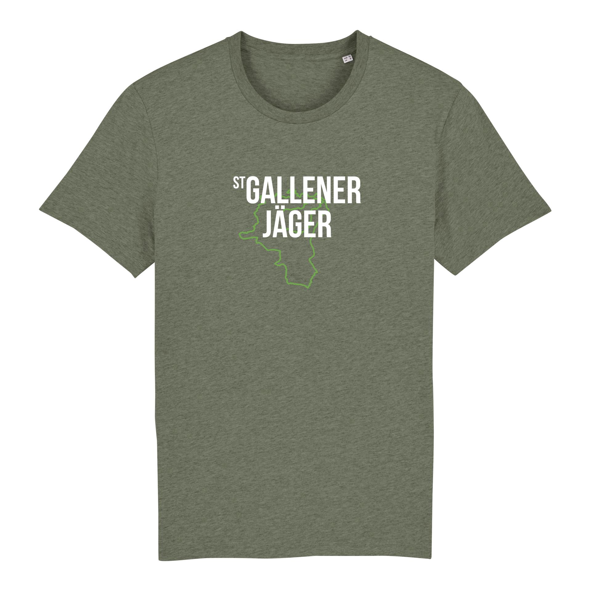 Image of Hauptner Jagd T-Shirt StGallener Jäger - Mid Heather Khaki - bei Hauptner.ch