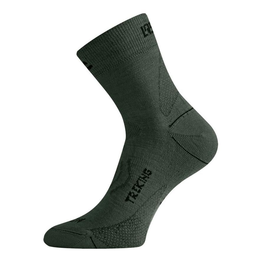 TNW Merino Trekking-Socken - oliv