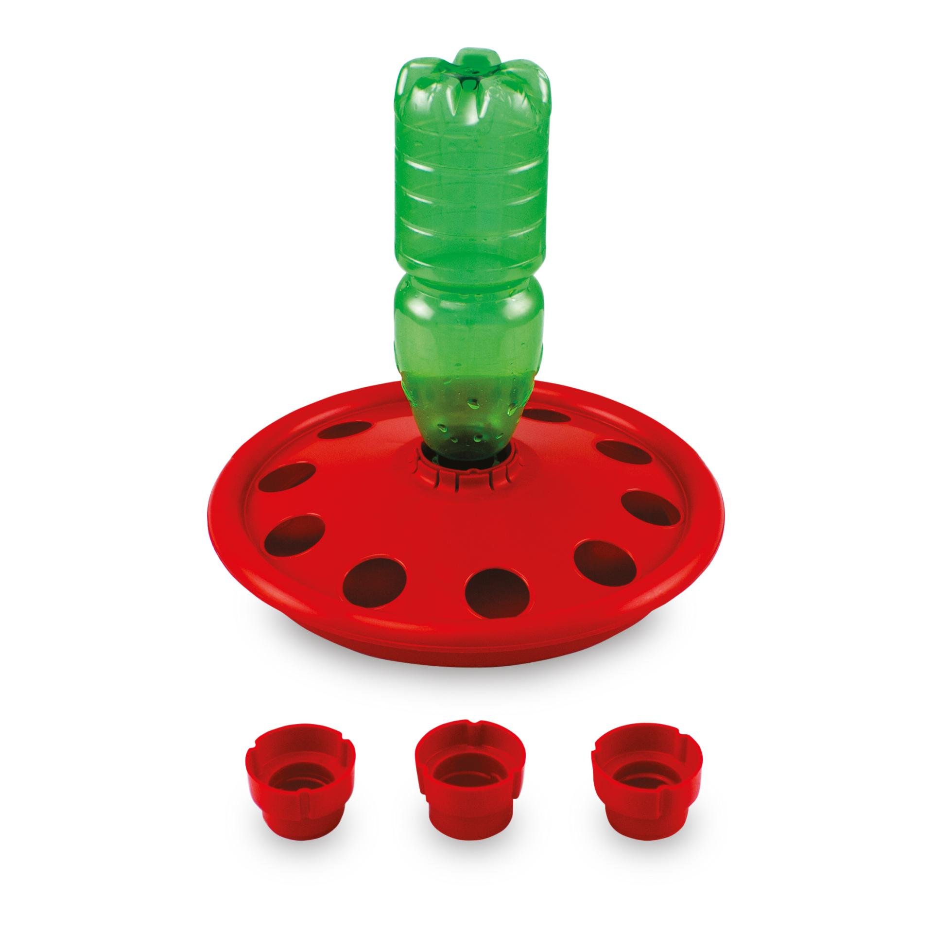 Flaschenhalter Tränke für Küken