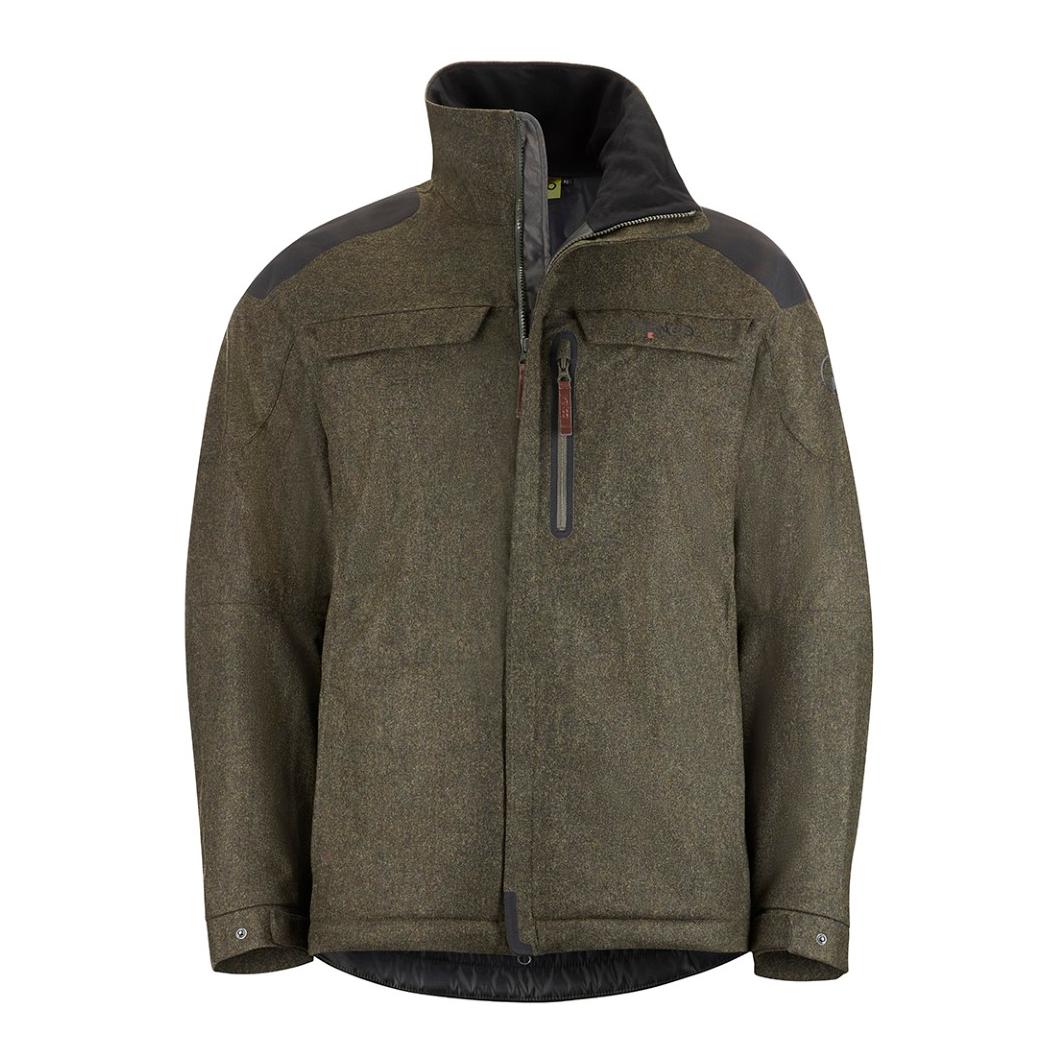 Image of Fadri Silent Wool Jacket - menco green bei Hauptner.ch