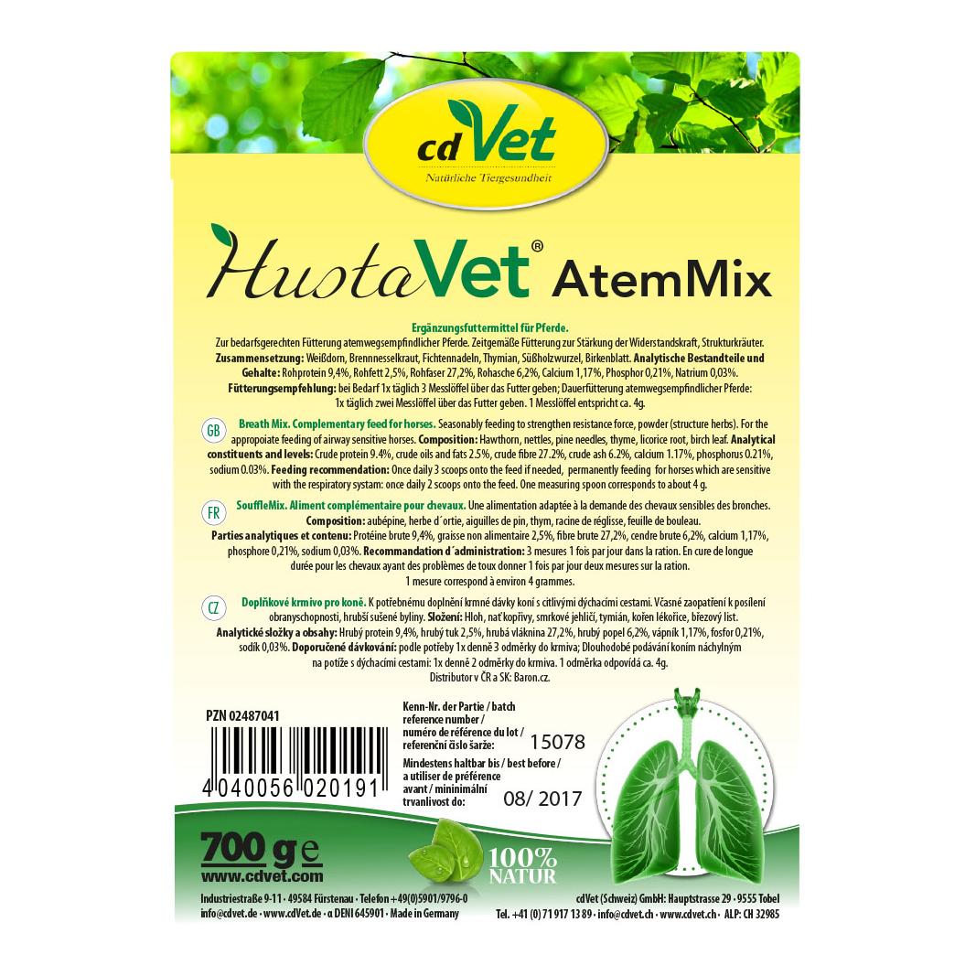 Mélange pour les bronches HustaVet