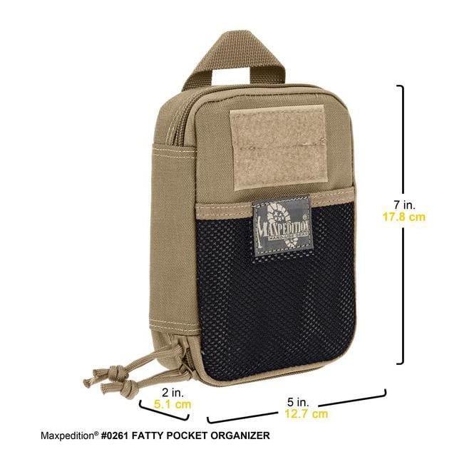 Organiseur de poche Fatty – vert OD