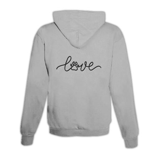 Pull à capuche Pet &amp; Love unisexe