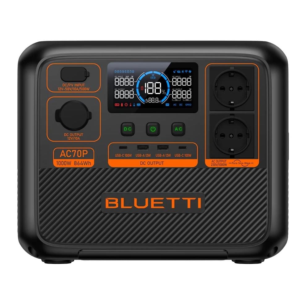 AC70P Power Station (1000W /864 Wh)