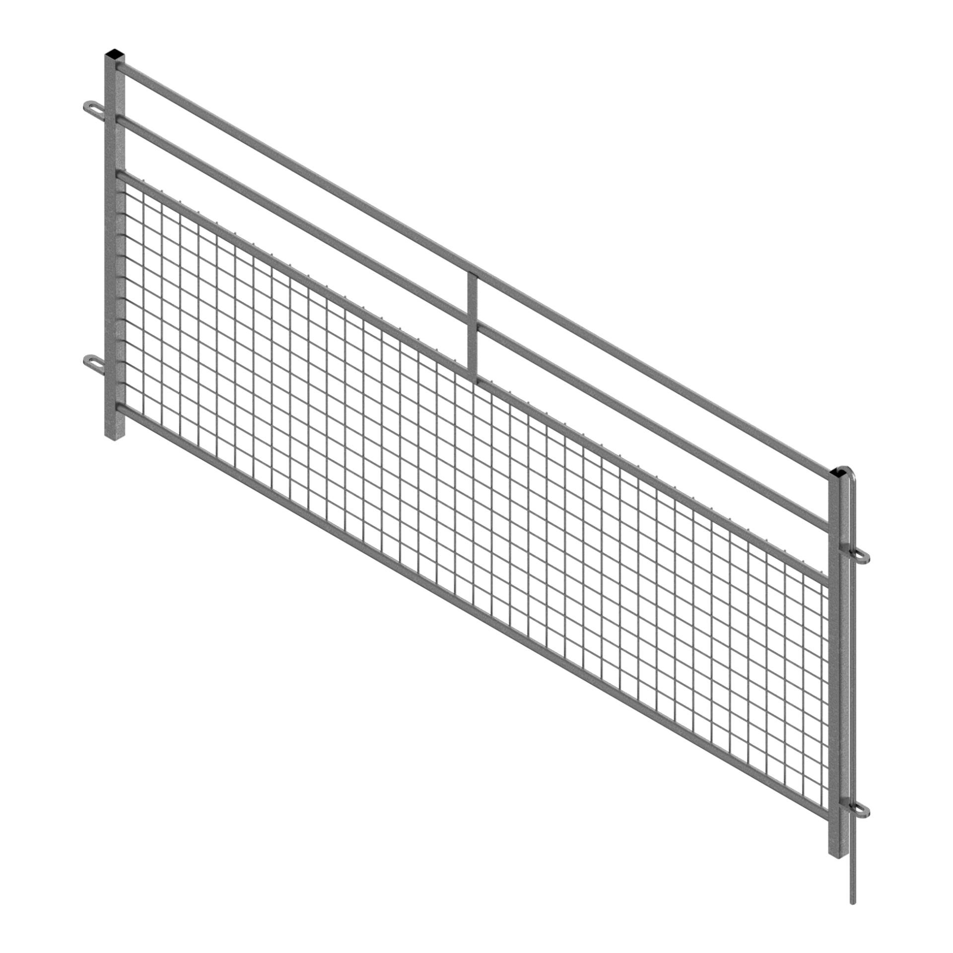 Horde halbvergittert inkl. Verbindungsstange