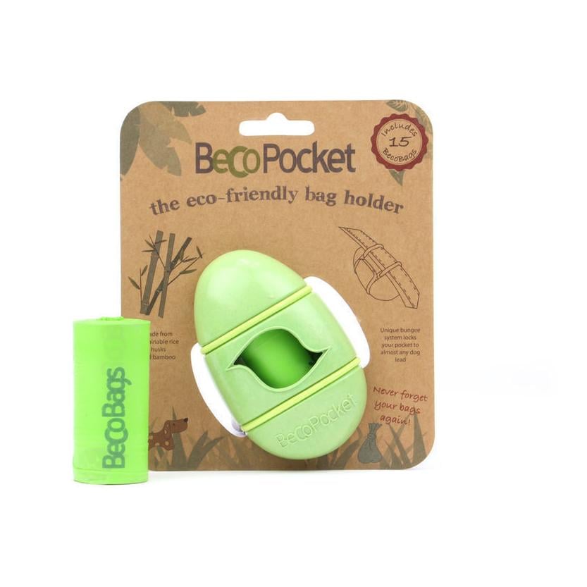 Image of Becothings Pocket für Kotbeutel 100% biologisch abbaubar- grün 12.5 x 4.5 x 15 cm bei Hauptner.ch