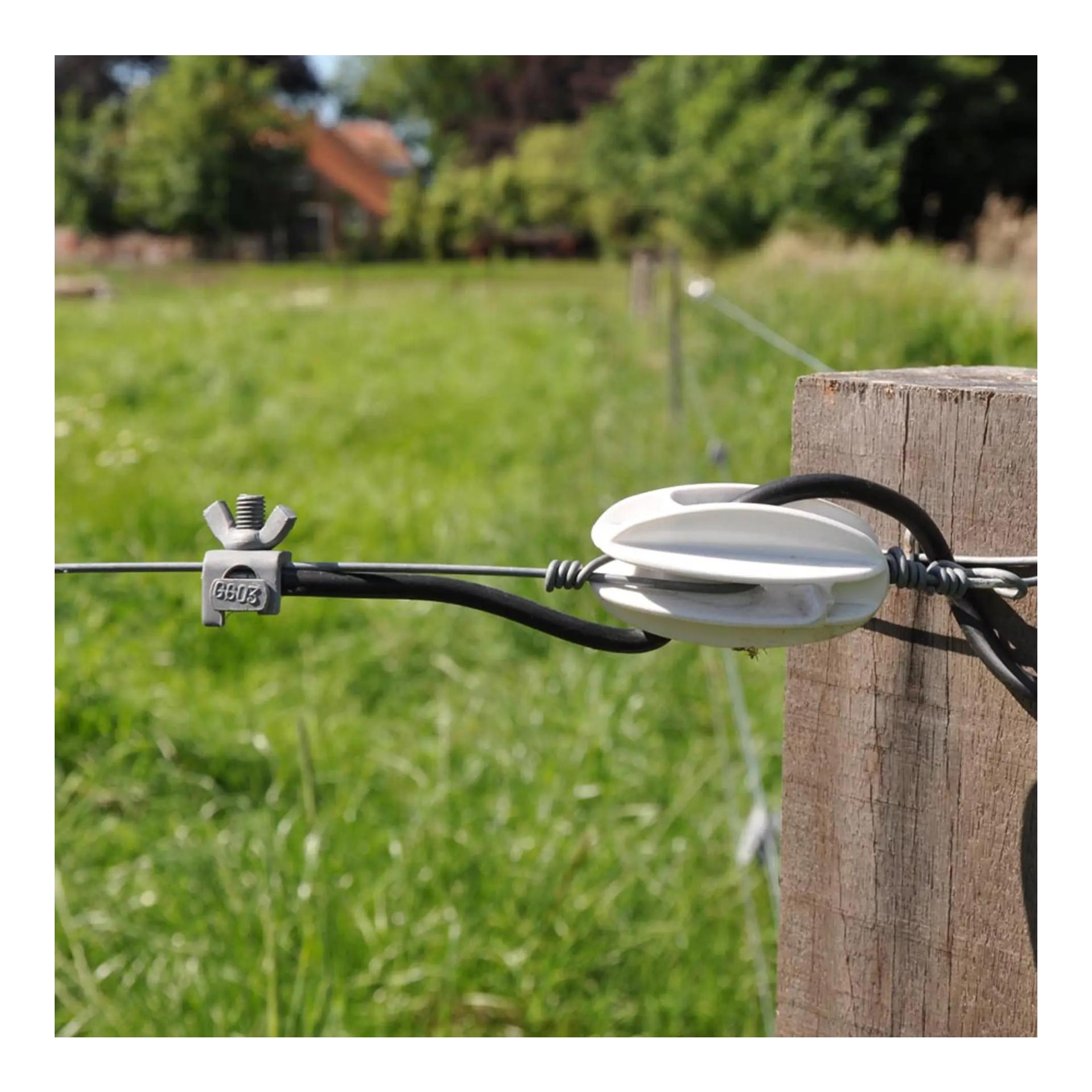 Borne à fil courbée - avec écrou à oreilles