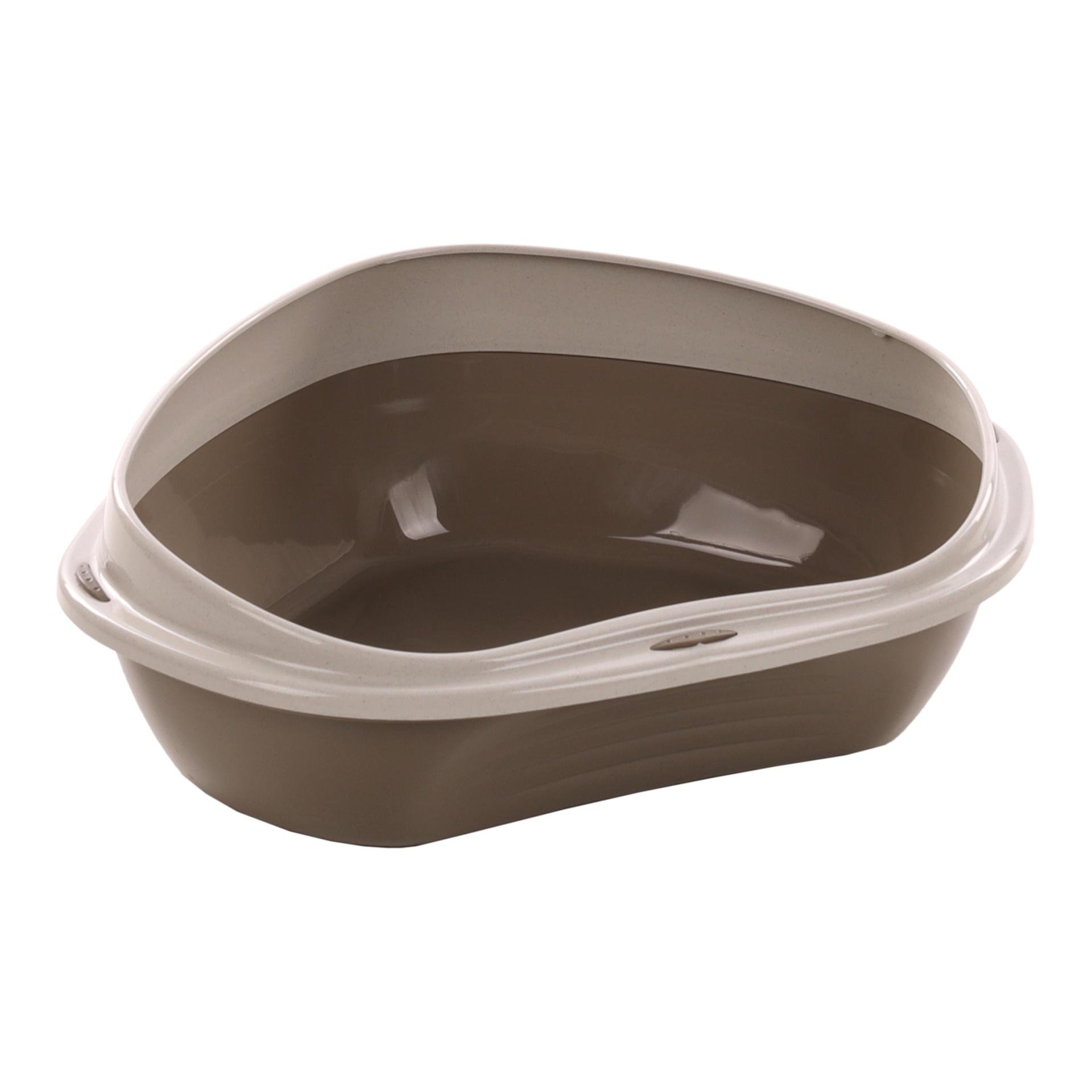 Offene Katzentoilette Eckmodell Sadio