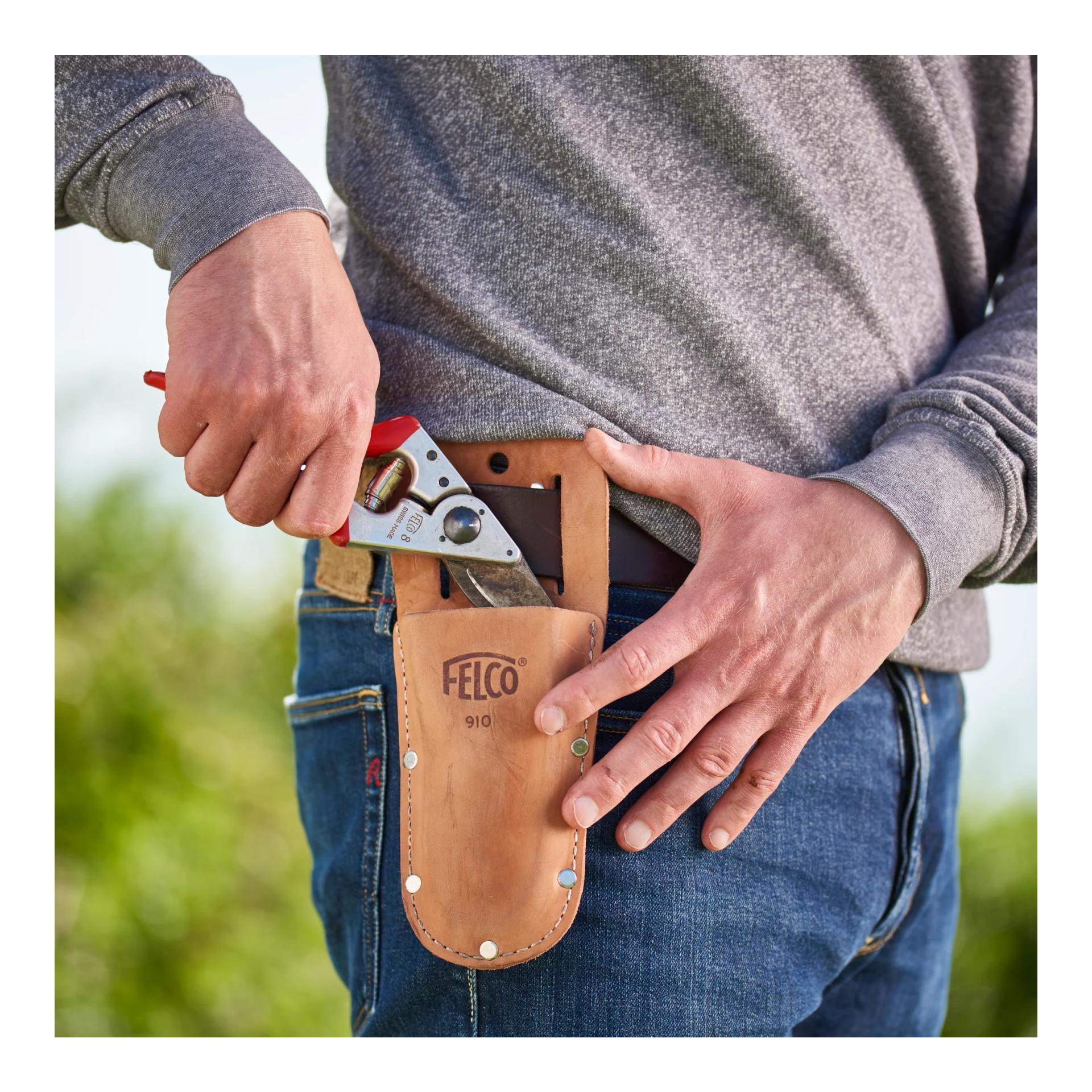 FELCO 910 Etui aus Leder