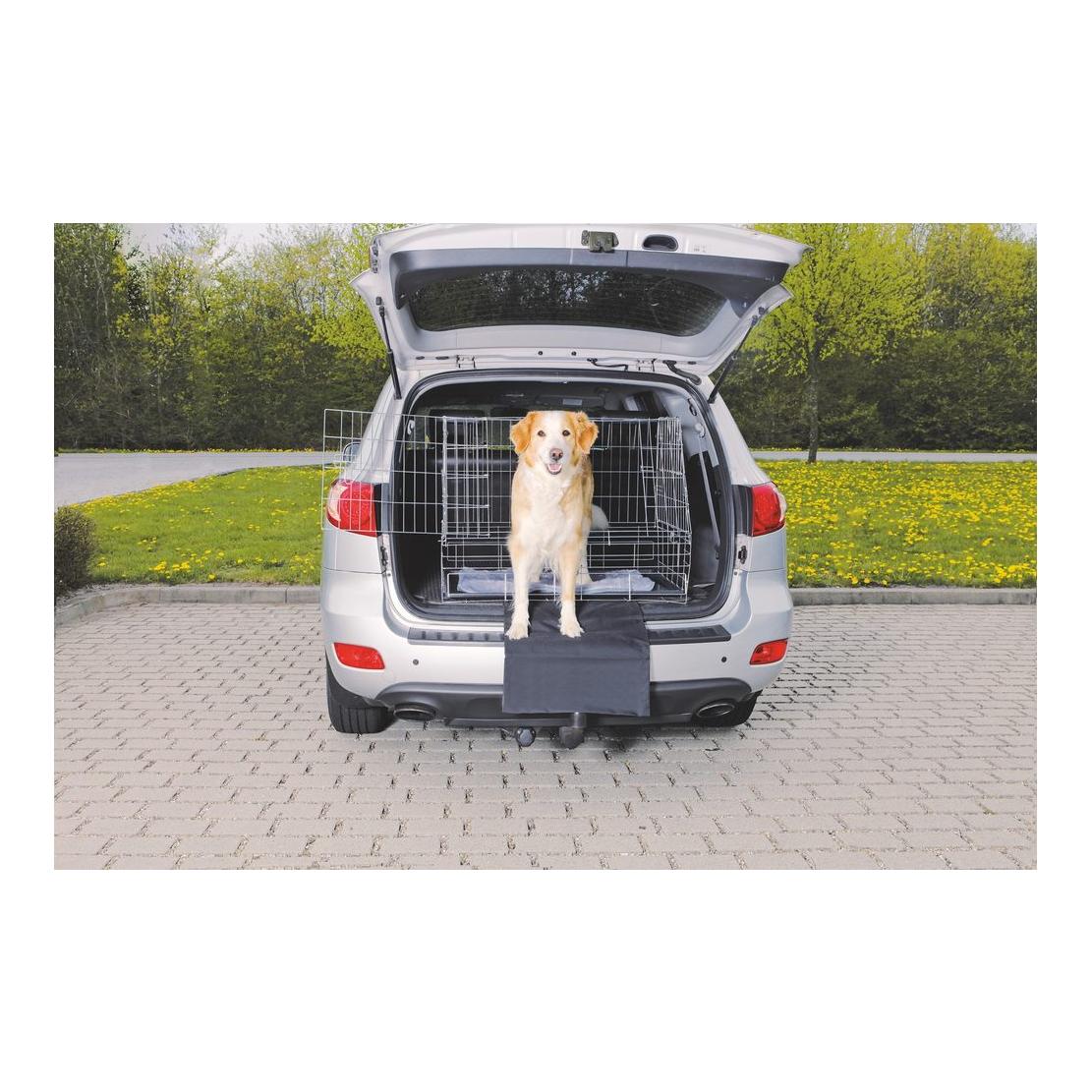 Protection de pare-chocs avec velcro nylon 50×60 cm - noir